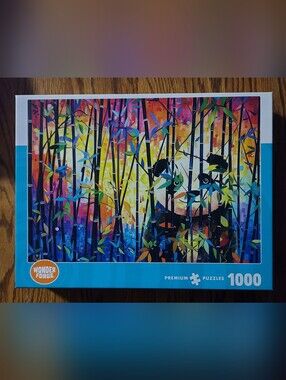 Wonder Forge "Peekaboo Panda" - 1000 Piece Puzzle